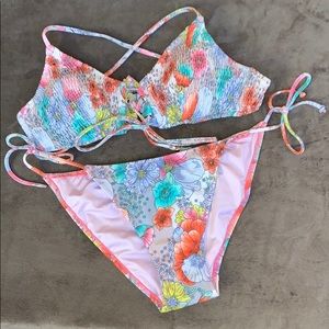 Victoria Secret Floral Bikini Set